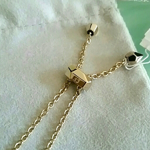 Kendra Scott Elaina bracelet Aqua Apatite NWT - Picture 4 of 4